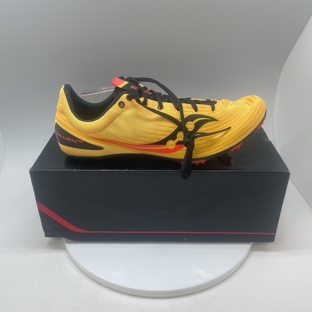 Saucony Ballista MD Track Mens 11.5 Middle Distance Racing‎ Spikes S29071-16